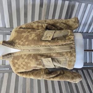 Women's Printed High Pile Fleece Jacket | JoyLab | Small